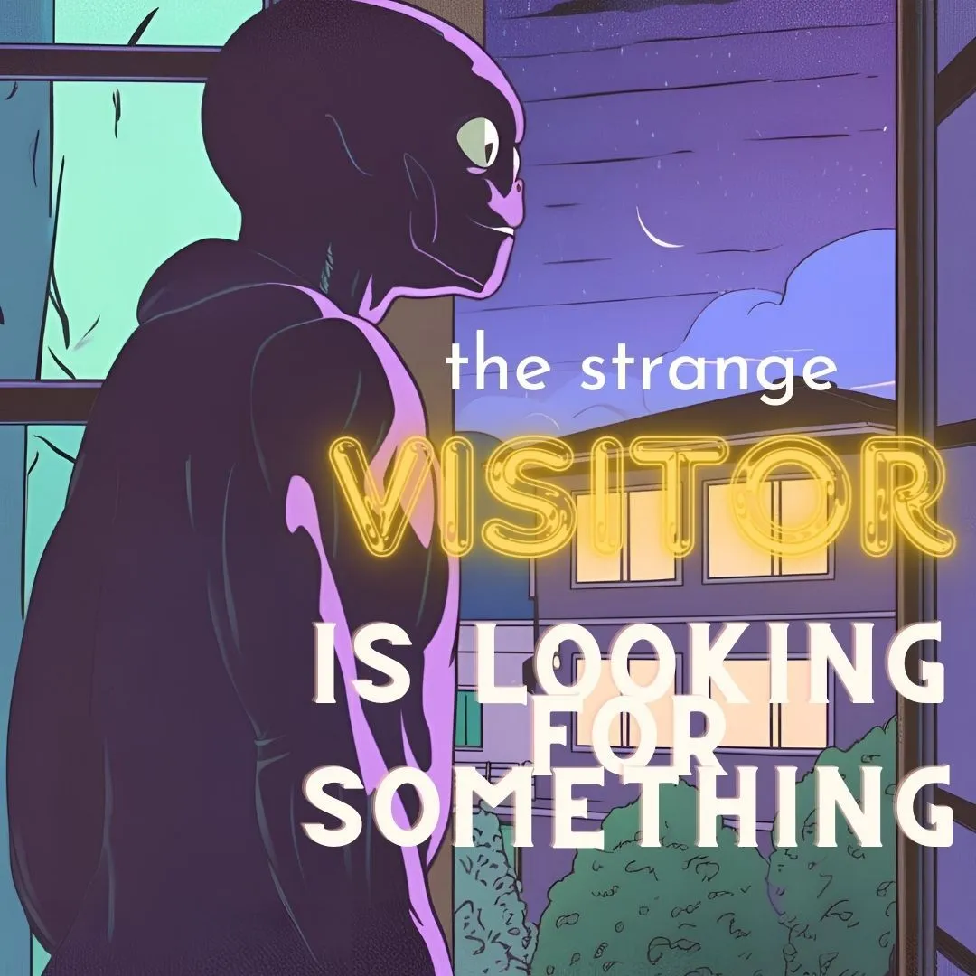 The strange visitor is looking for something. [CHAPTER 1/15]